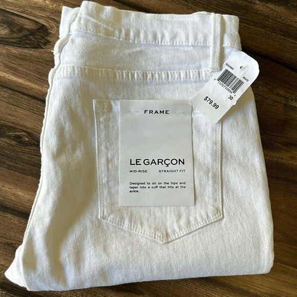 Frame Le Garcon Jeans - Picture 1 of 6